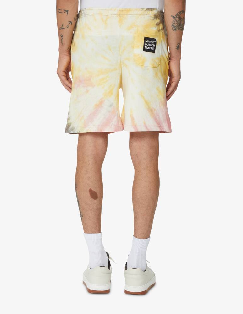 rinascente Market Short flowers smiley  - White