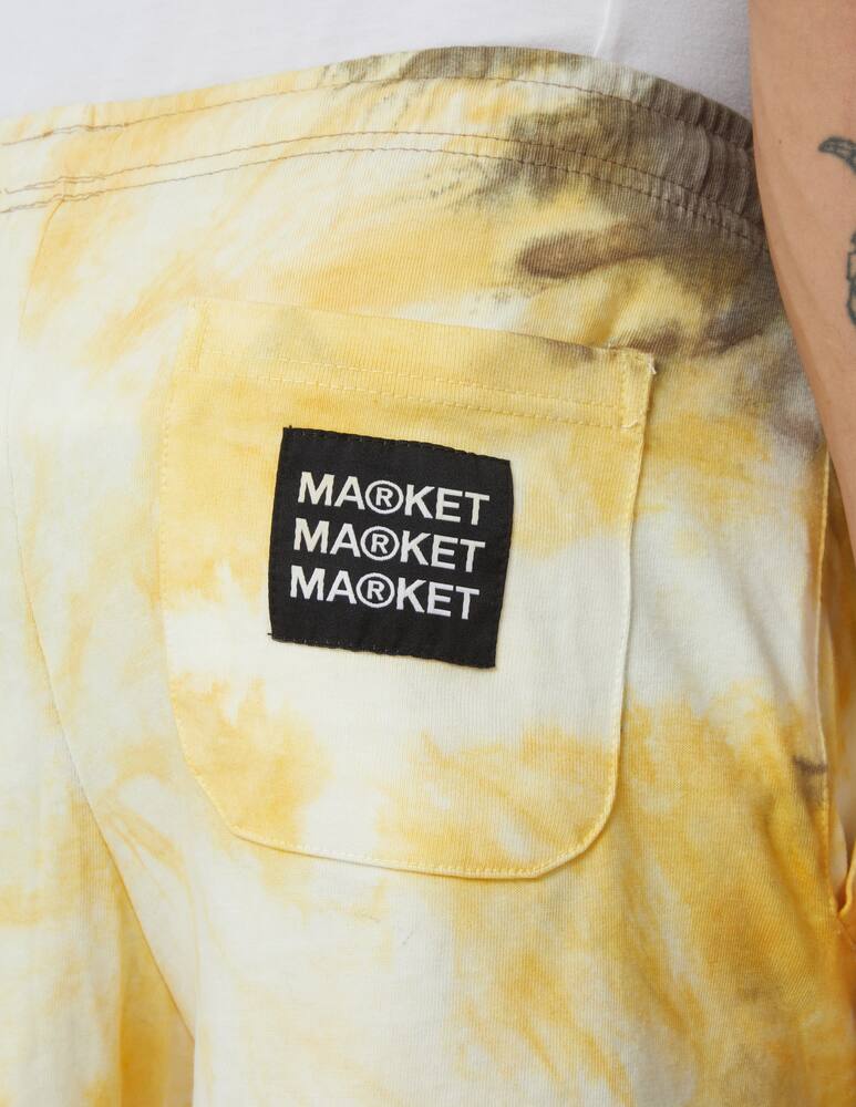 rinascente Market Short flowers smiley  - White