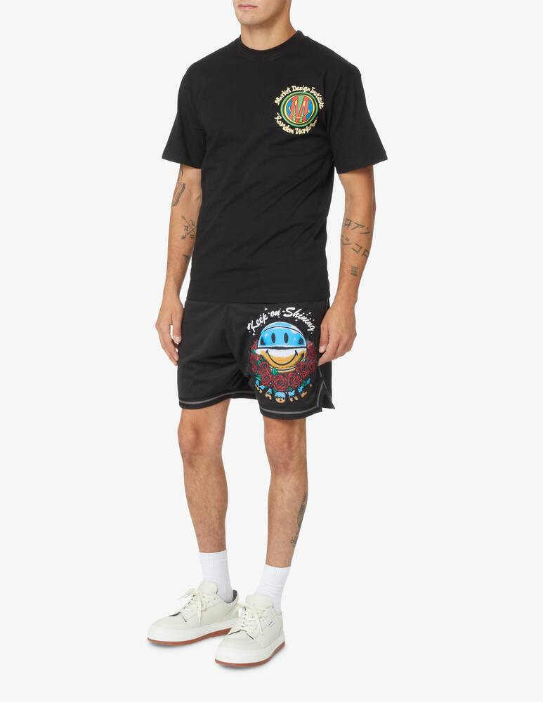 rinascente Market Logo design institute t-shirt - Black