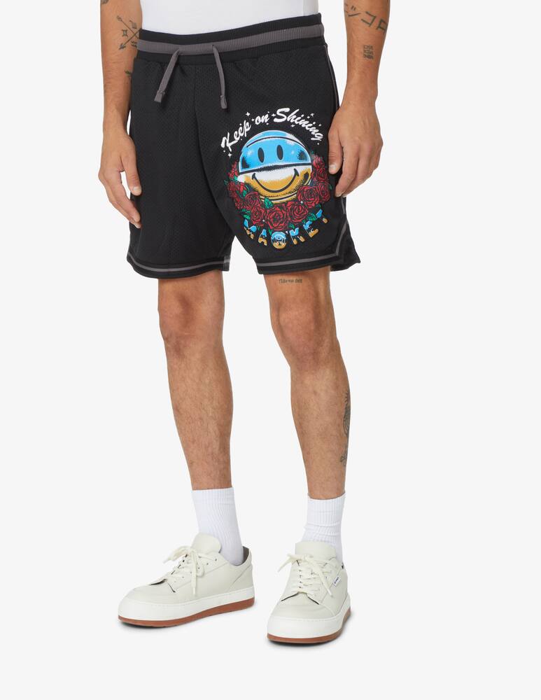 rinascente Market Short keep on shining - Black