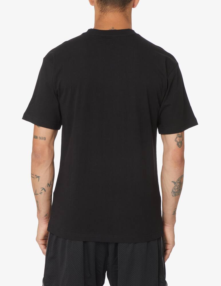 rinascente Market Maglietta manica corta smiley keep on shining - Nero