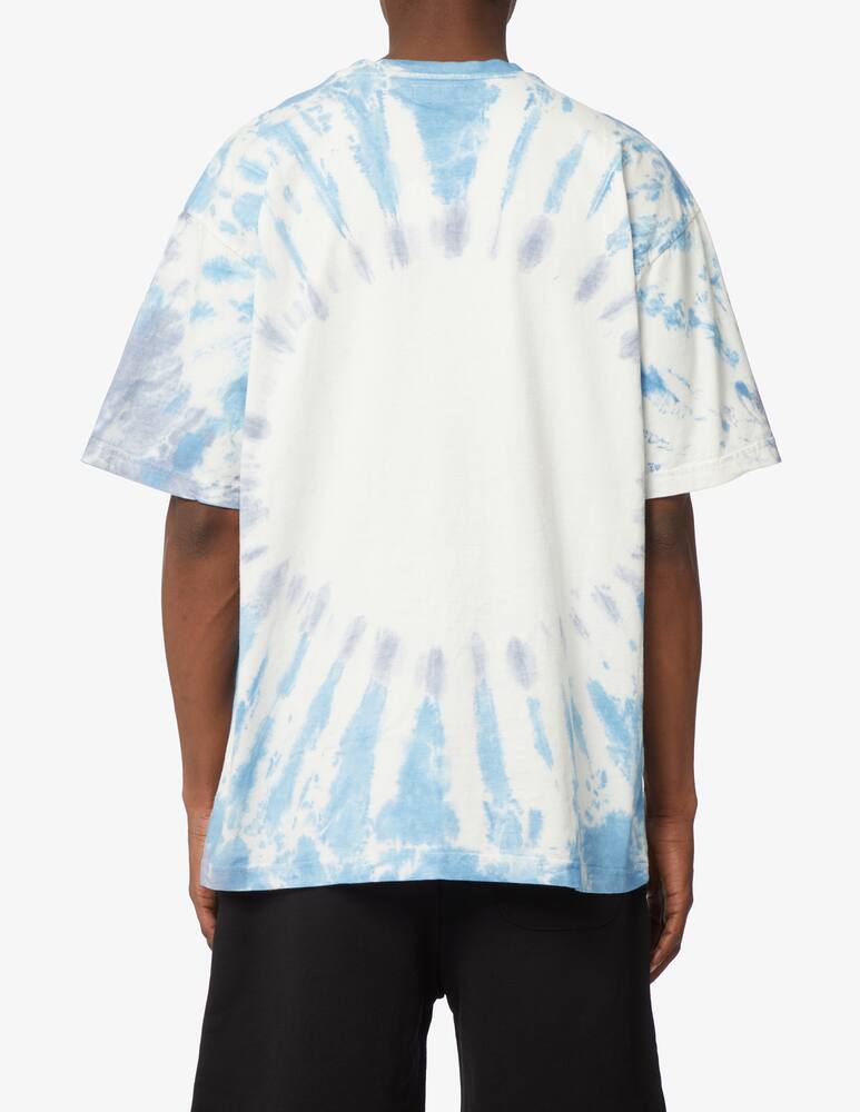 rinascente Market Smiley stay calm tie-dye t-shirt q1