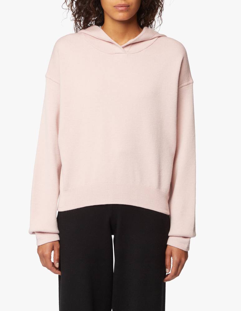 rinascente Onzie Felpa crop con cappuccio