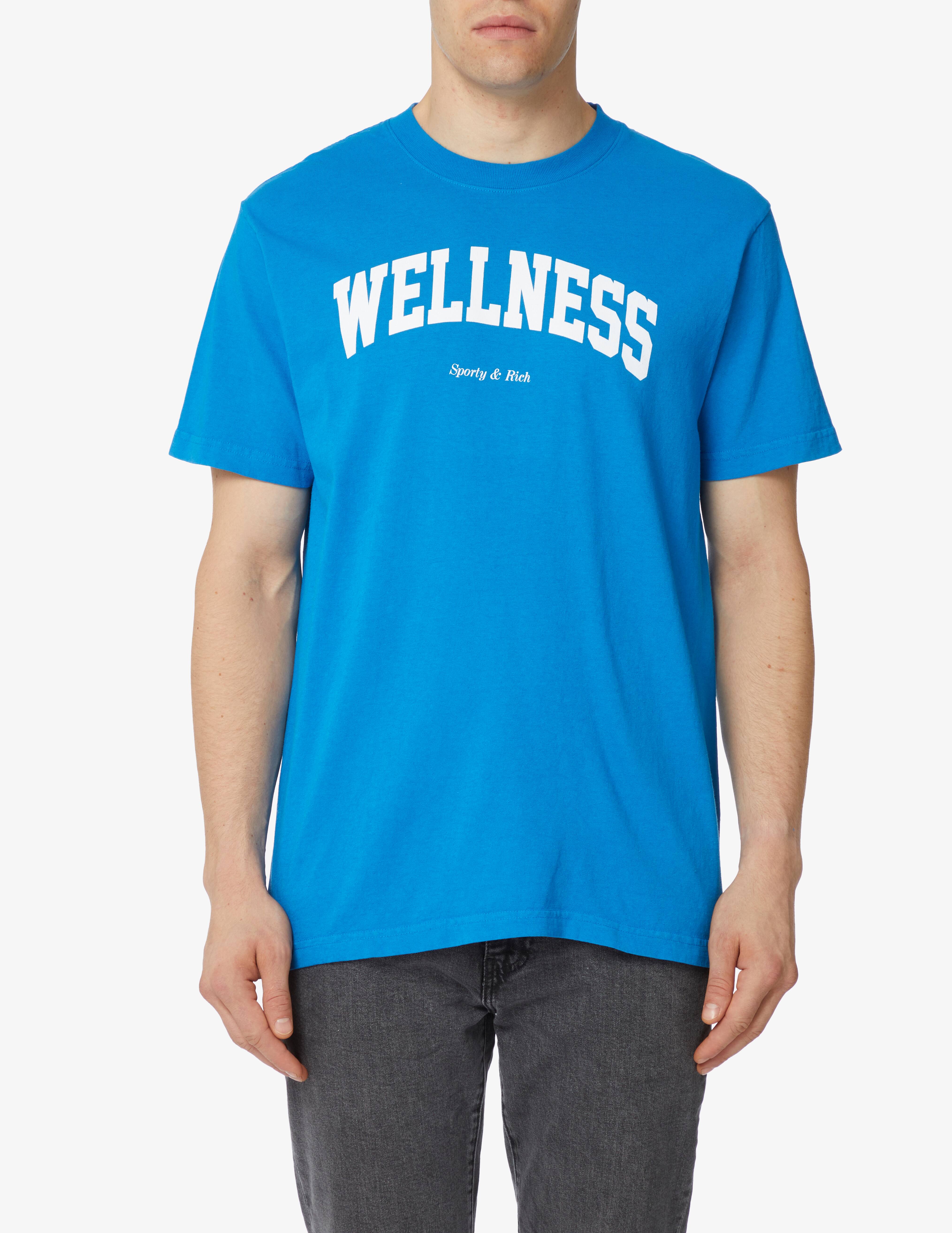 sporty&amp;rich wellness ivy tee  Sサイズ Sporty & Rich Wellness Ivy Tシャツ | ブルー | FARFETCH JP