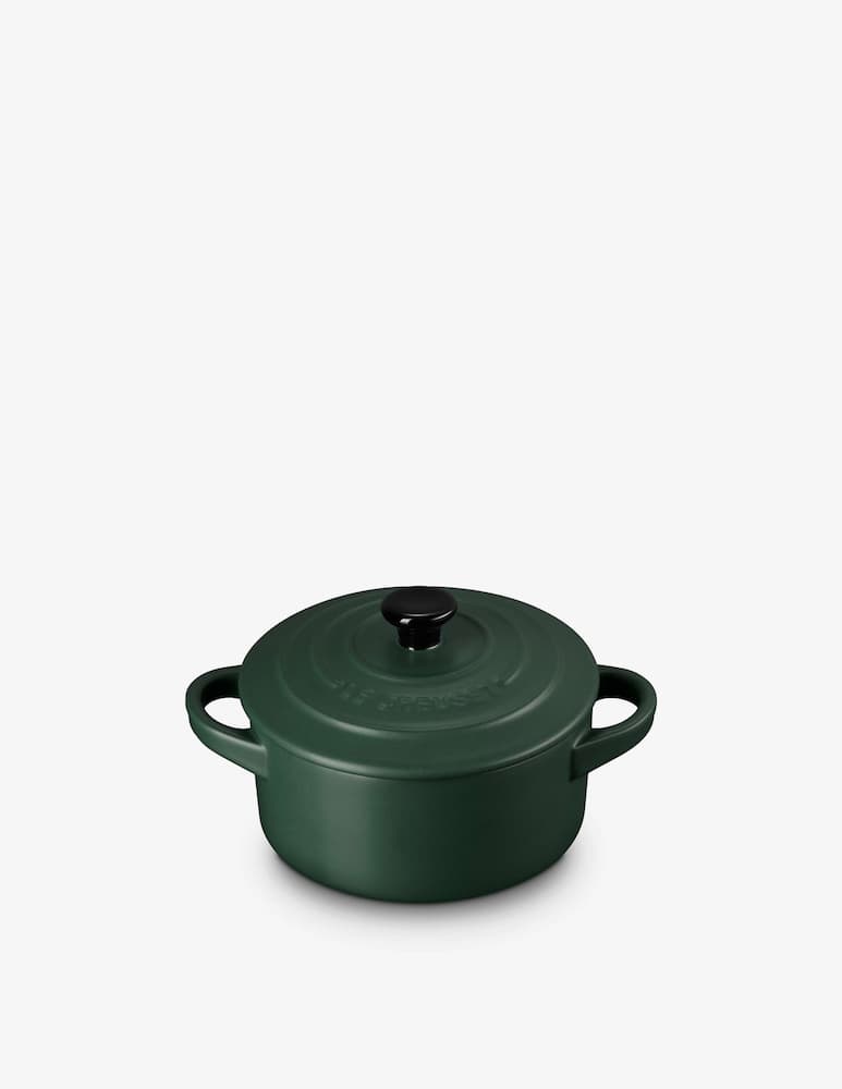 Le Creuset Mini Cocotte Classic 250ml Round Foret - picture 2 Le Creuset Mini Cocotte Classic 250ml Round Foret - picture 2