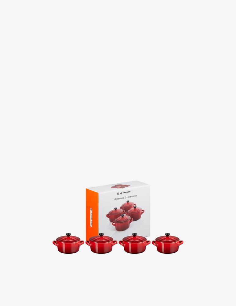 rinascente Le Creuset Set 4 Mini Cocotte 10cm