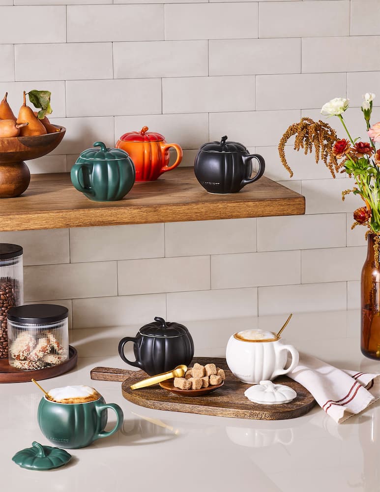 Le Creuset Mug Pumpkin 400ml Flame - picture 2 Le Creuset Mug Pumpkin 400ml Flame - picture 2