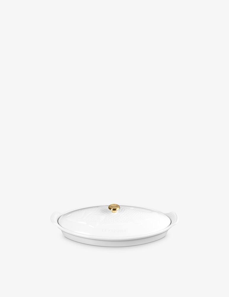 rinascente Le Creuset Pesciera Tradition 34cm White