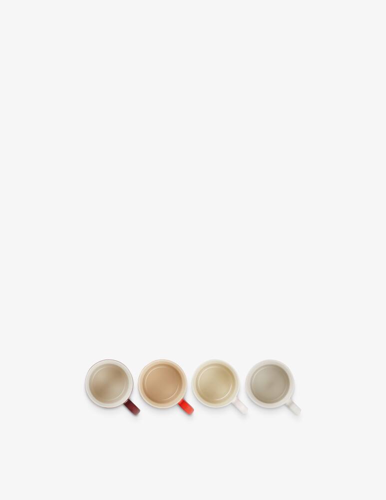 rinascente Le Creuset Petits Fours Collection Set 4 Tazze Cappuccino 200Ml