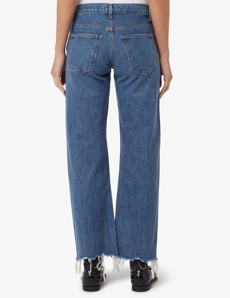 rinascente Khaite Kerrie high rise straight jeans