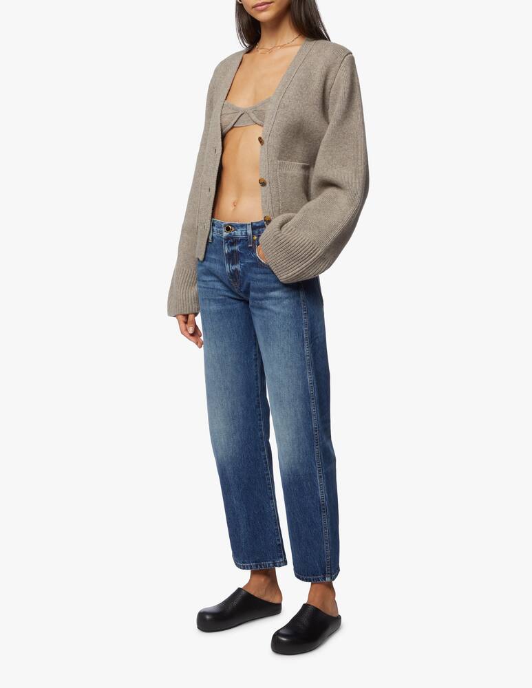 rinascente Khaite Kerrie straight leg jeans