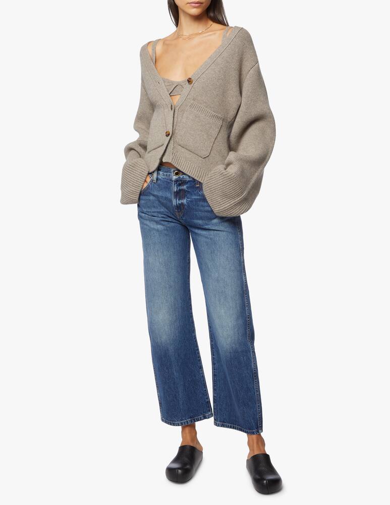 rinascente Khaite Cardigan Scarlet