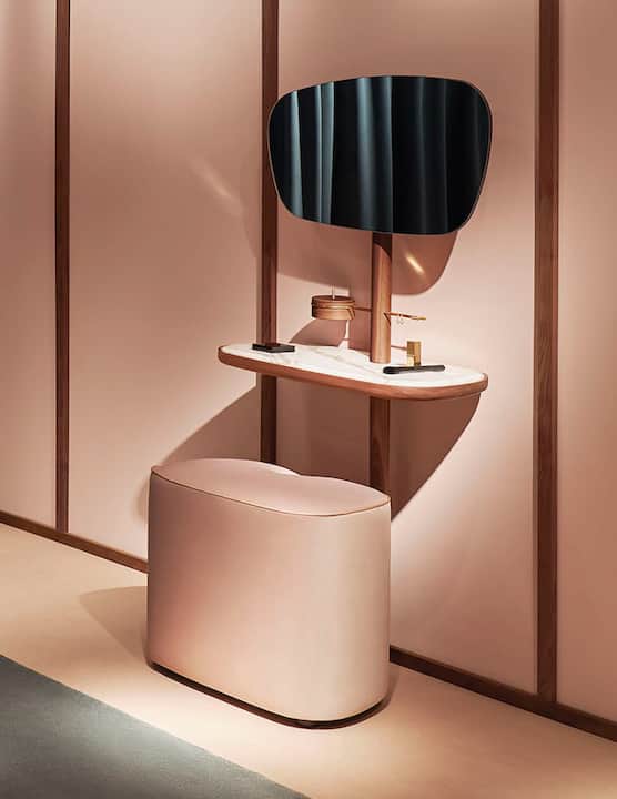 Nomon - Tavolo Tocador Vanity Con Top In Marmo - €2.904,00