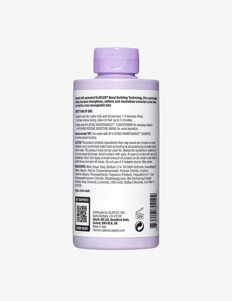 OLAPLEX No. 4P Blonde Enhancer Toning Shampoo - immagine 2 OLAPLEX No. 4P Blonde Enhancer Toning Shampoo - immagine 2