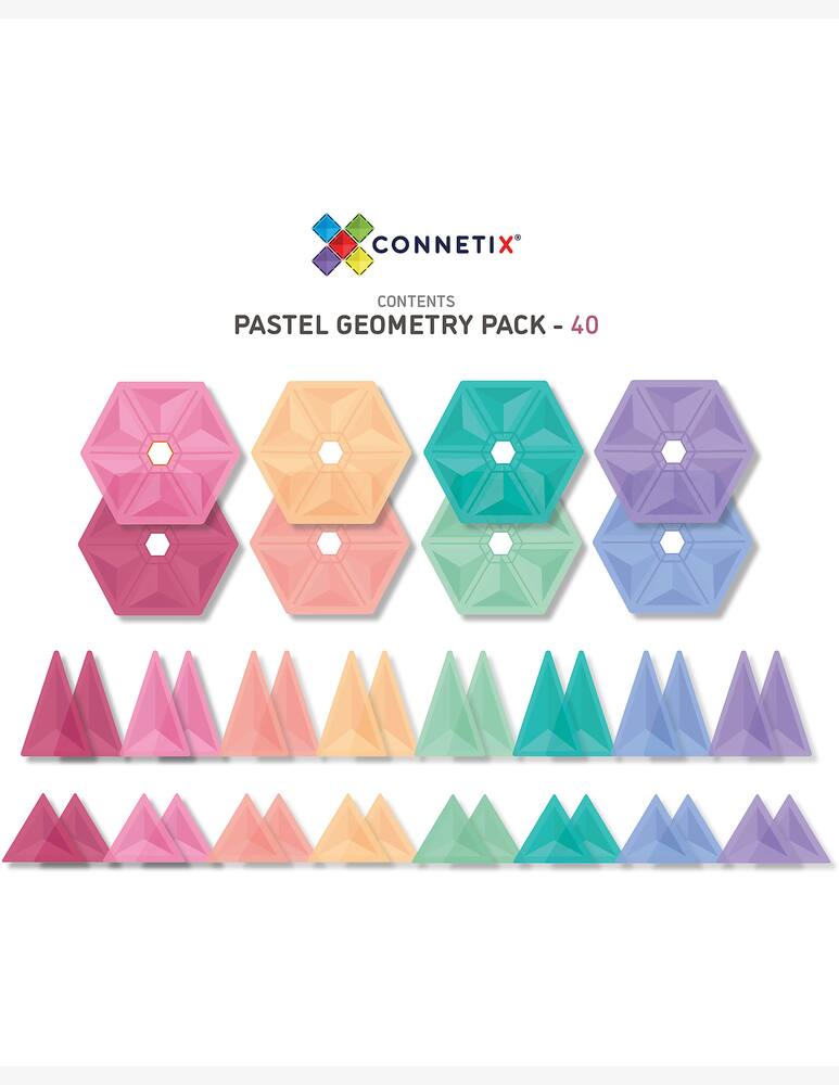 rinascente Connetix Pack 40 pz forme geometriche magnetiche