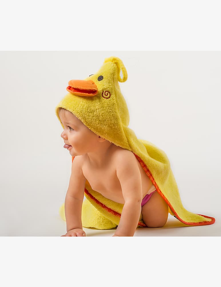 rinascente Buzz Hooded duck towel