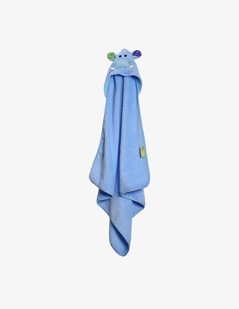 rinascente Buzz Hooded towel Henry hippo