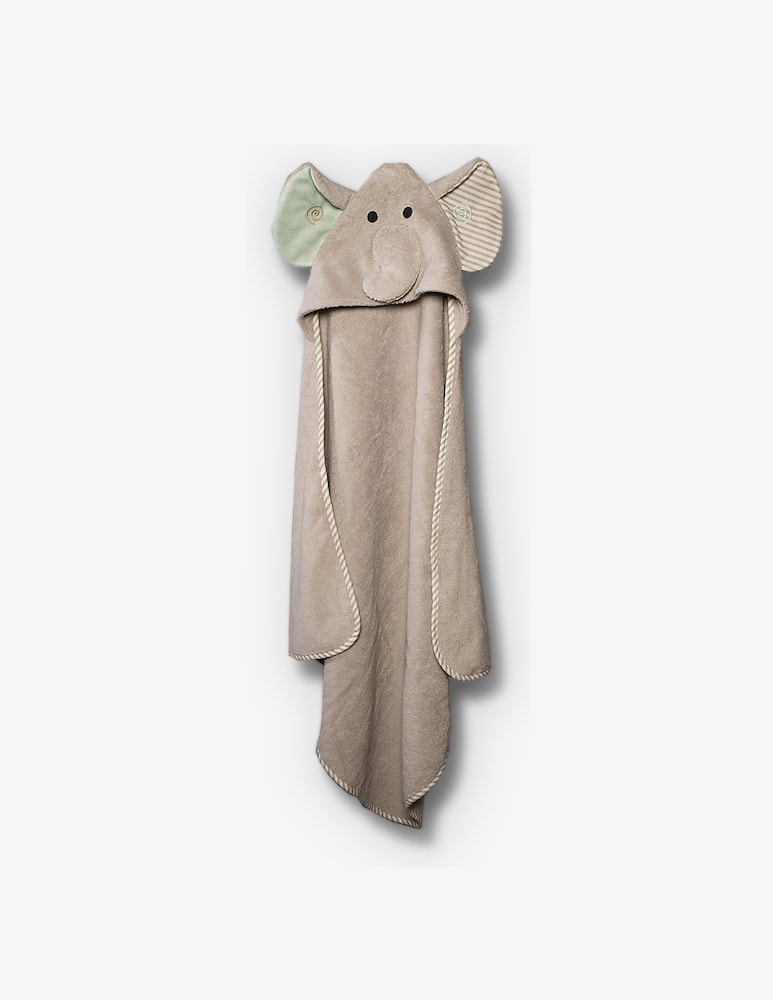 rinascente Buzz Hooded towel Ellie elephant