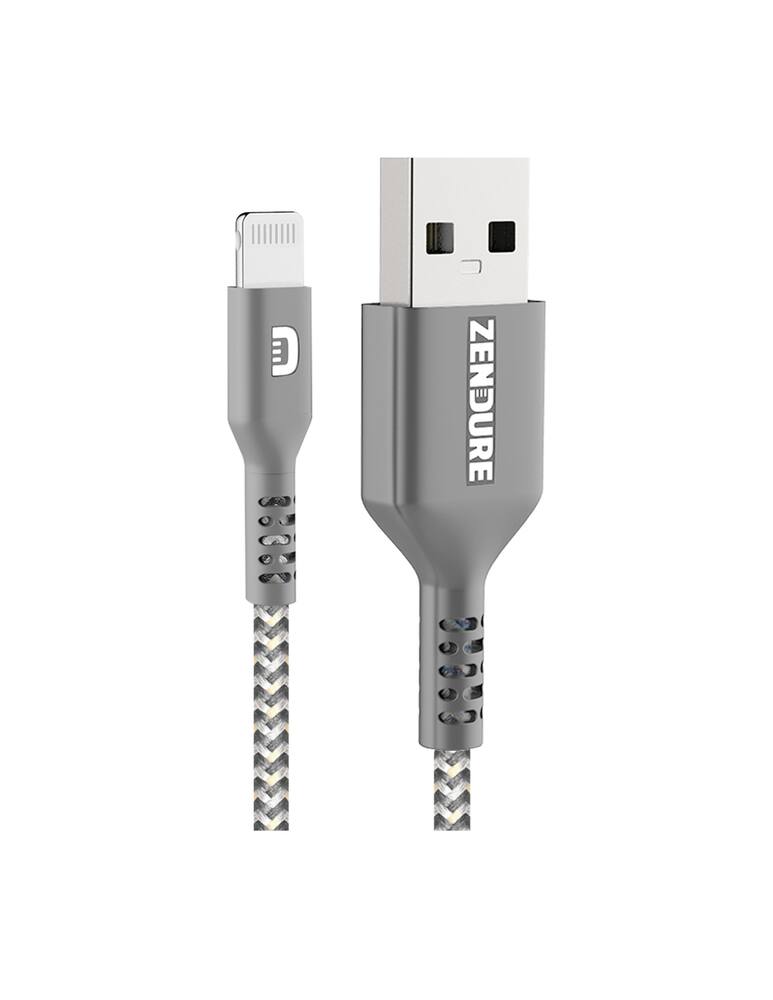 rinascente Zendure USB to Lightning Cable 2m Grey