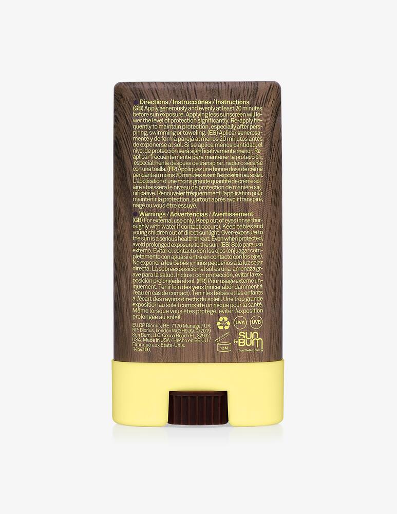 Sun Bum Sunscreen Face Stick SPF 30 - immagine 2 Sun Bum Sunscreen Face Stick SPF 30 - immagine 2