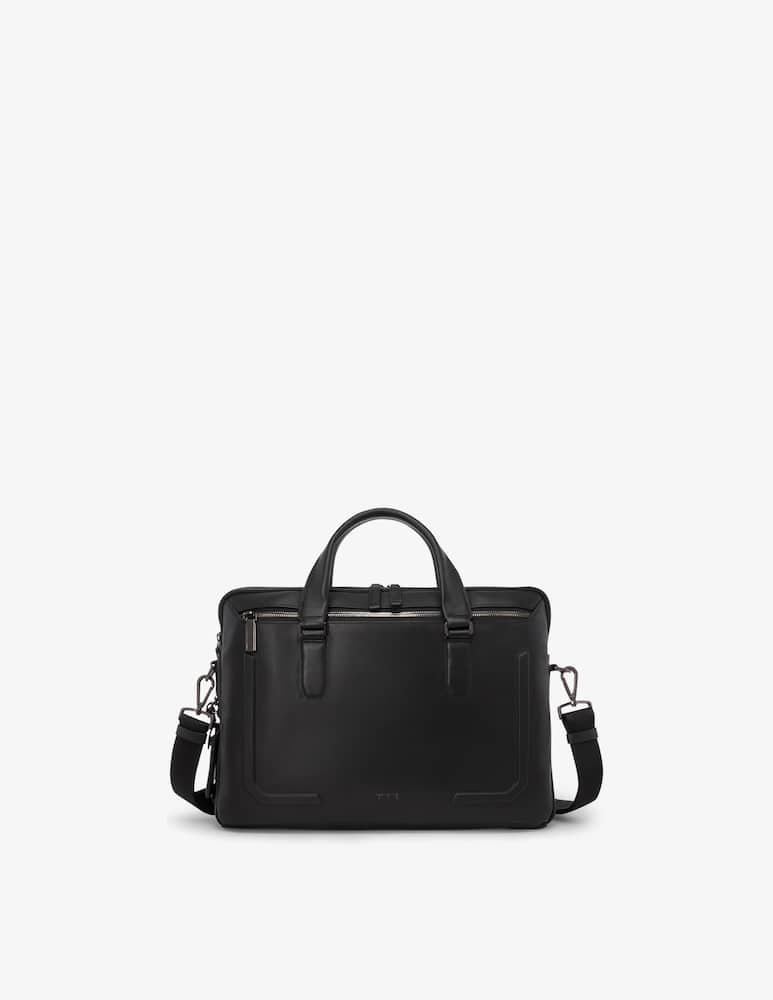 Tumi Harrison Sycamore Slim Brief Black Bombe - immagine 1 Tumi Harrison Sycamore Slim Brief Black Bombe - immagine 1