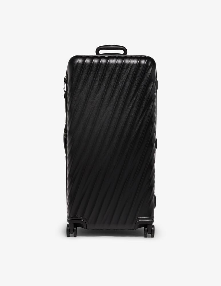 rinascente Tumi 19 Degree Large Rolling Trunk Black Texture
