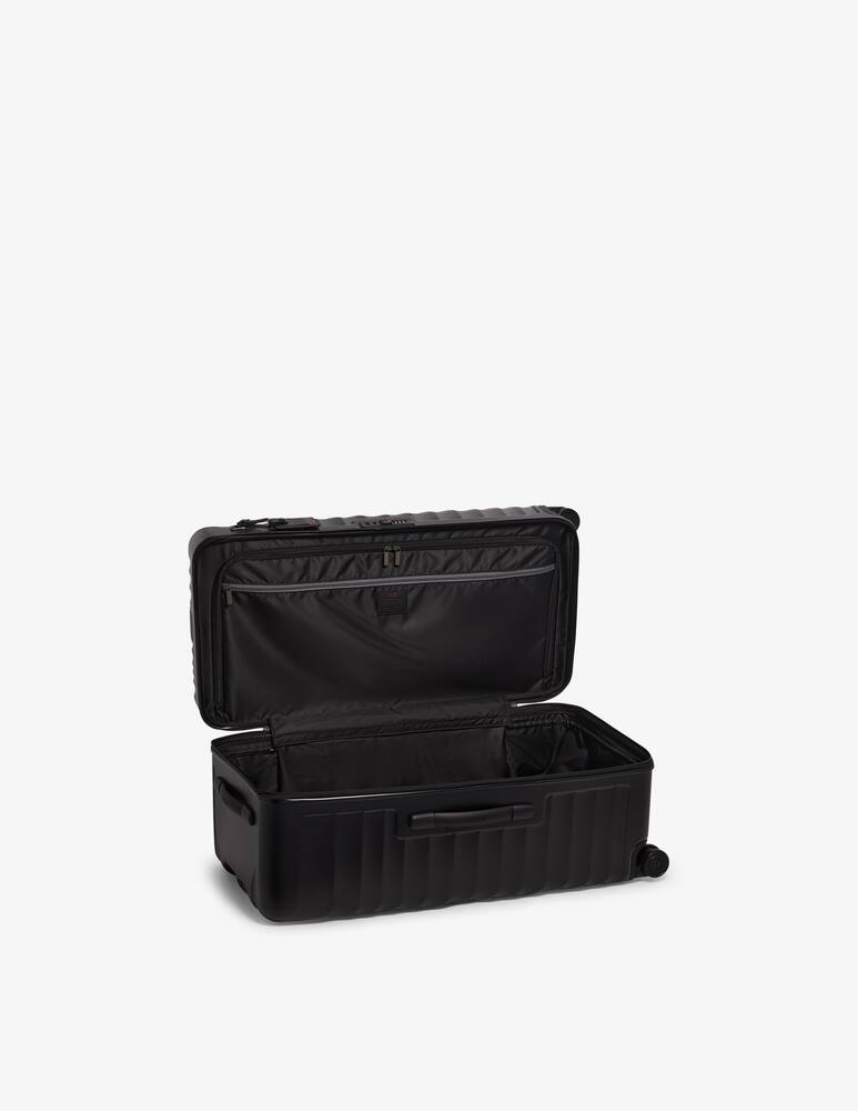 rinascente Tumi 19 Degree Large Rolling Trunk Black Texture