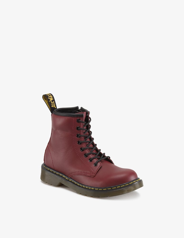 Dr. Martens Stivaletto 1460 cherry in pelle softy - rosso - immagine 2 Dr. Martens Stivaletto 1460 cherry in pelle softy - rosso - immagine 2