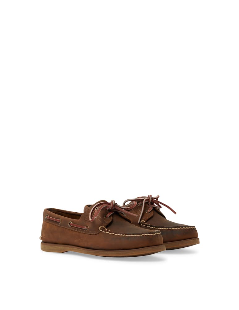 rinascente Timberland Brown classic boat shoes