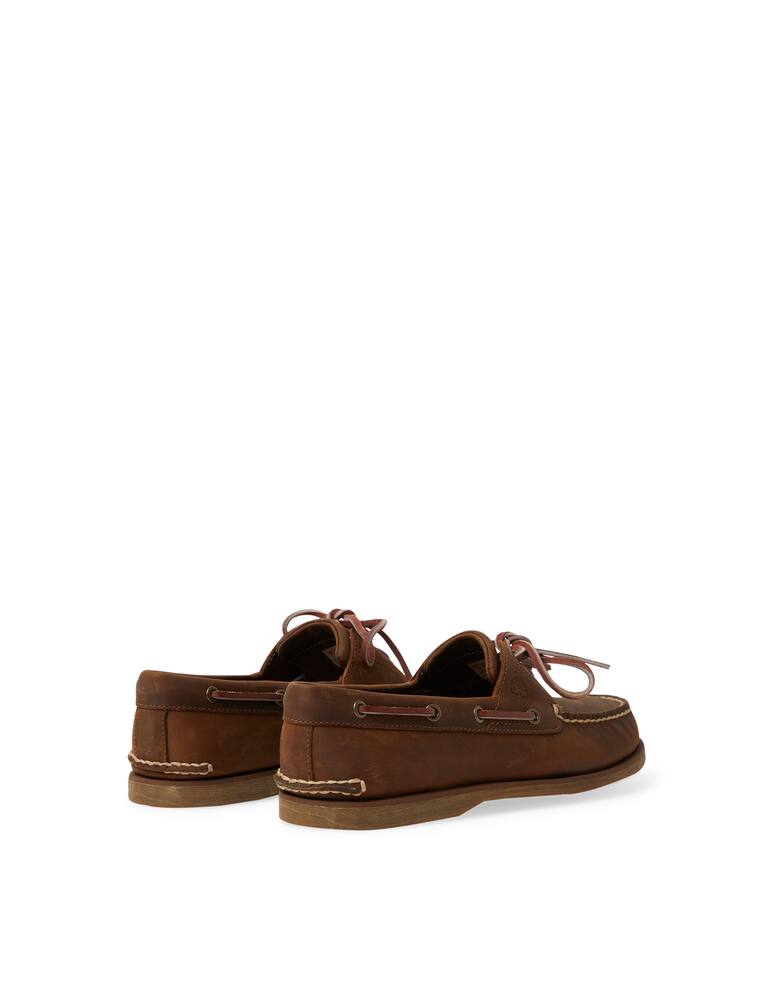 rinascente Timberland Brown classic boat shoes