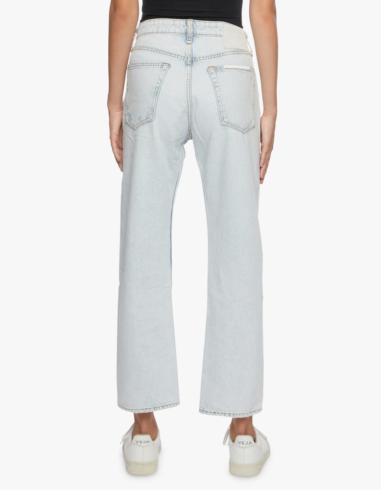 rinascente Rag & Bone Jeans Maya a gamba dritta e vita alta