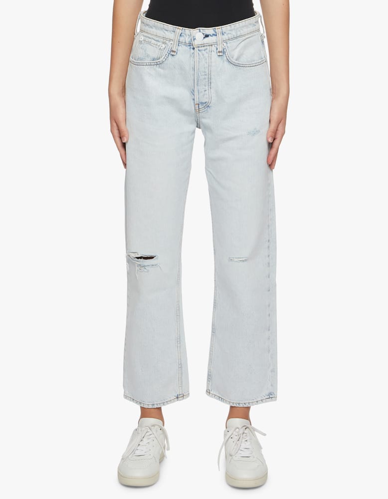 rinascente Rag & Bone Jeans Maya a gamba dritta e vita alta