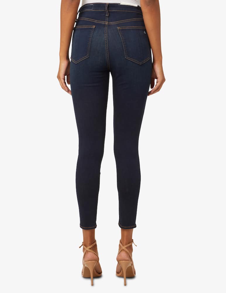 rinascente Rag & Bone Nina high rise ankle skinny jeans - Blue