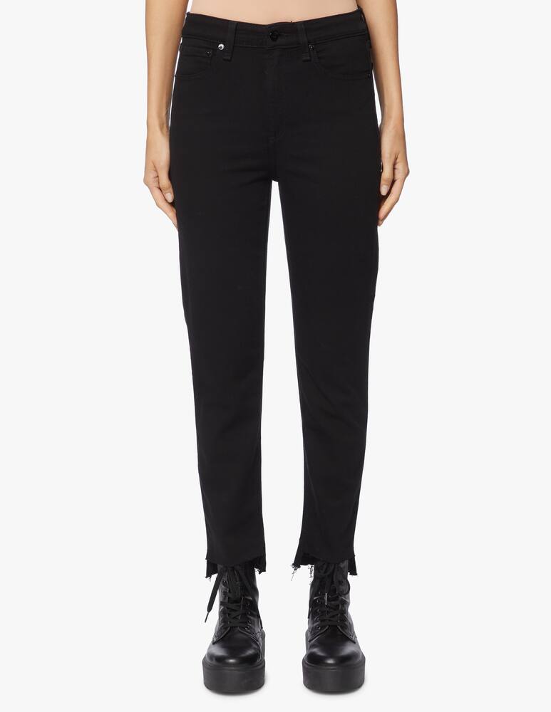 rinascente Rag & Bone Jeas slim-fit a vita alta Nina