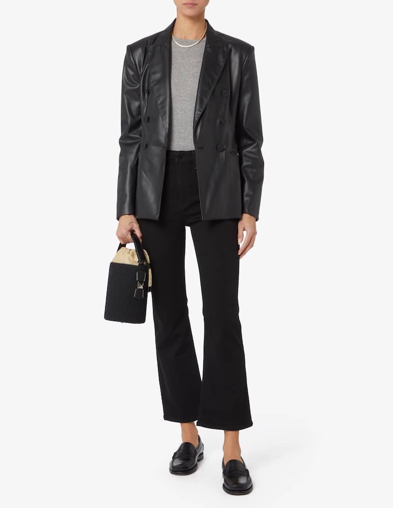 Rag & Bone Jeans svasati alla caviglia a vita alta Nina - Nero - immagine 2 Rag & Bone Jeans svasati alla caviglia a vita alta Nina - Nero - immagine 2
