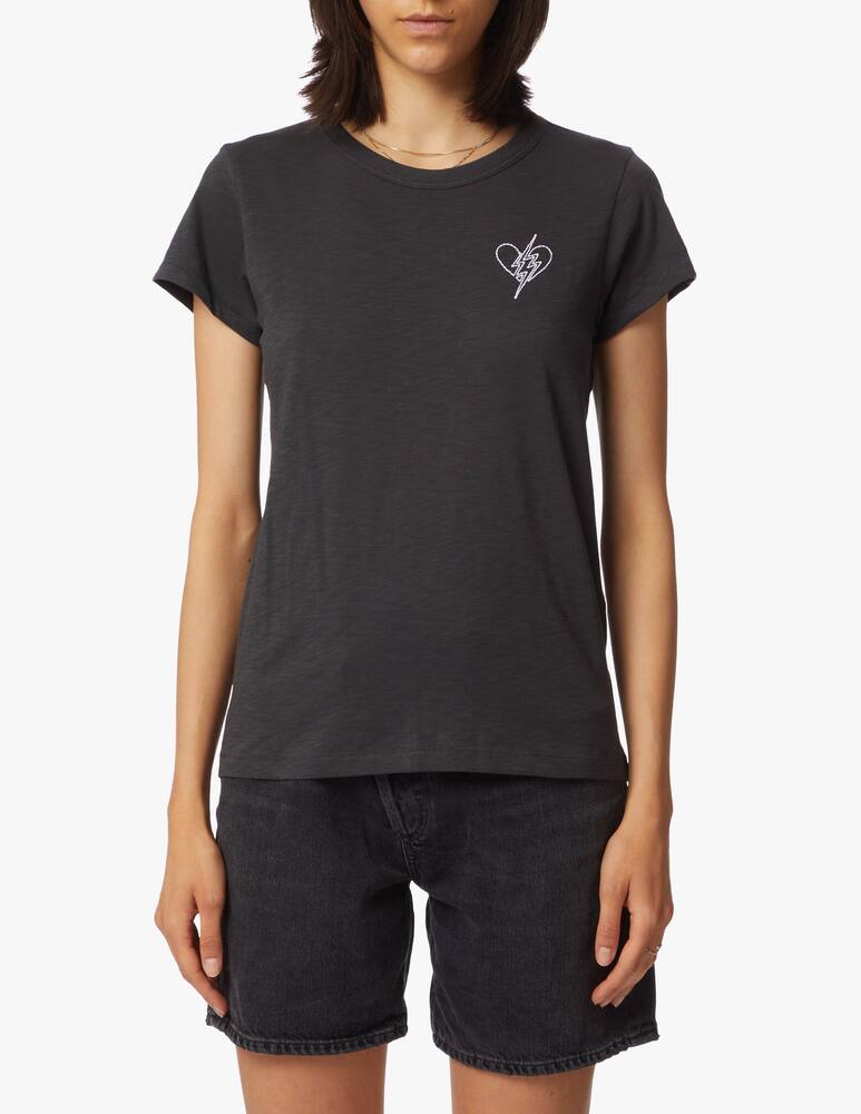 rinascente Rag & Bone T-shirt in cotone Broken Heart 