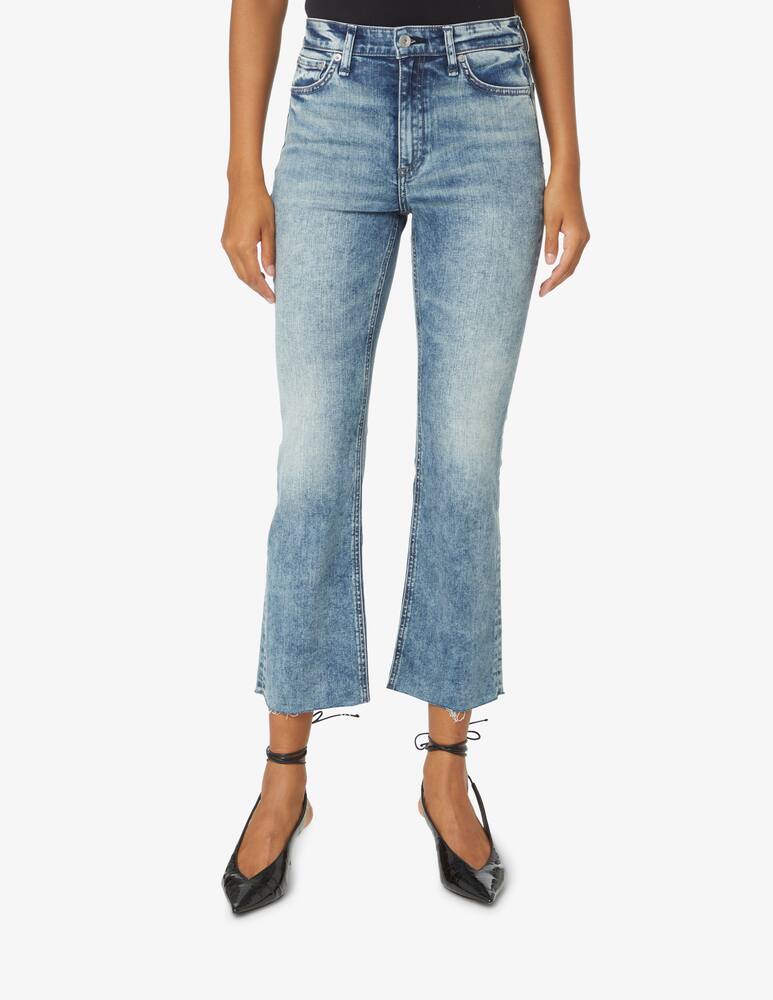 rinascente Rag & Bone Nina high rise ankle flare jeans - Light blue