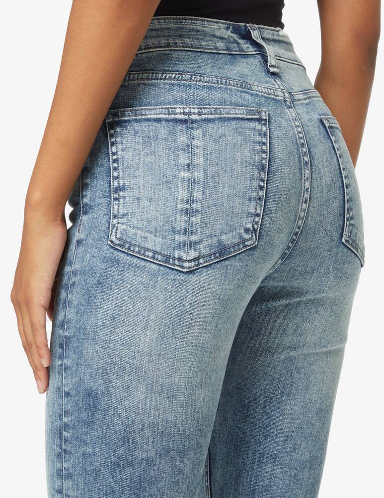 rinascente Rag & Bone Nina high rise ankle flare jeans - Light blue