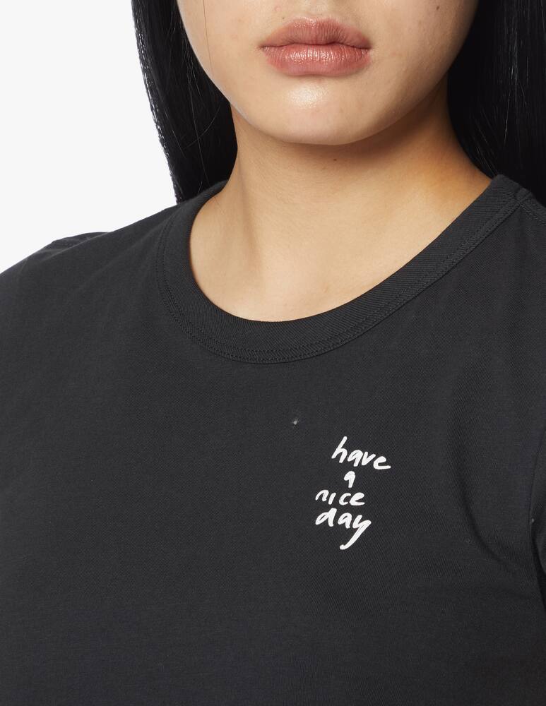 rinascente Rag & Bone Cotton t-shirt Have a Nice Day