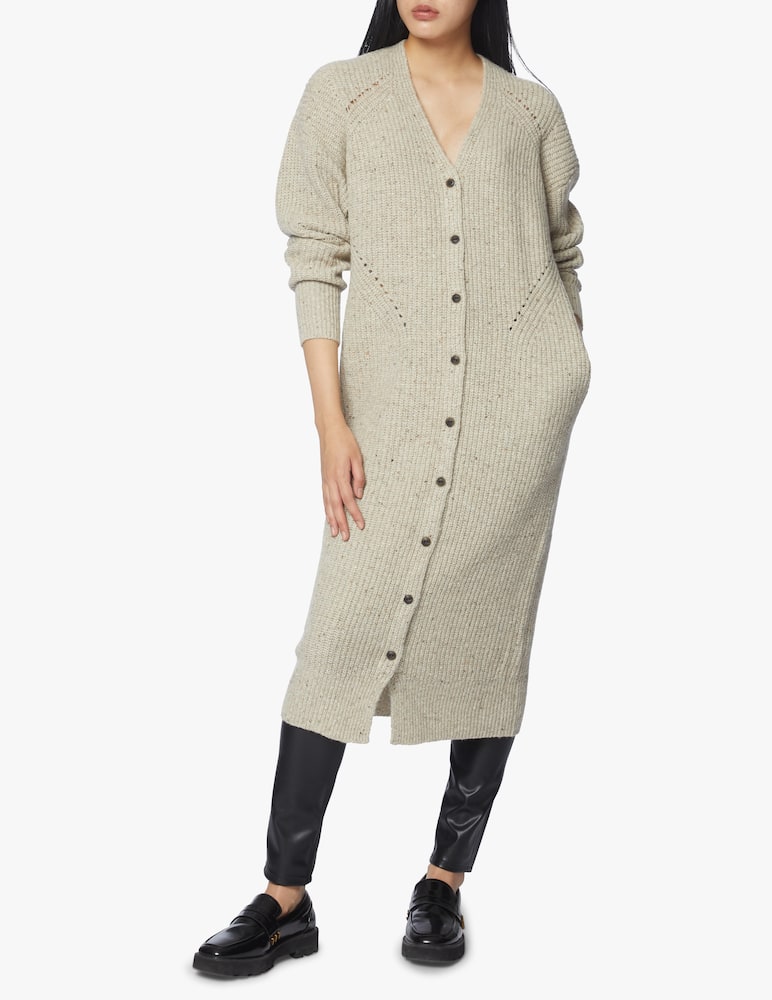 rinascente Rag & Bone Wool blend long sleeved maxi dress