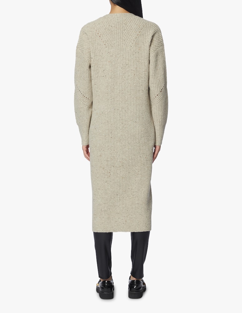 rinascente Rag & Bone Wool blend long sleeved maxi dress