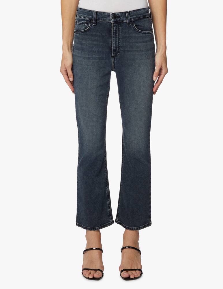 rinascente Rag & Bone Nina high rise flare jeans - blue
