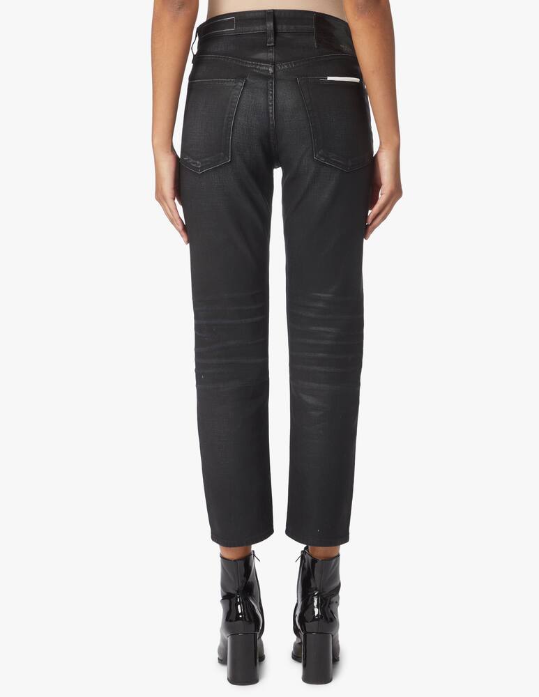 rinascente Rag & Bone Jeans slim a vita alta Maya - nero