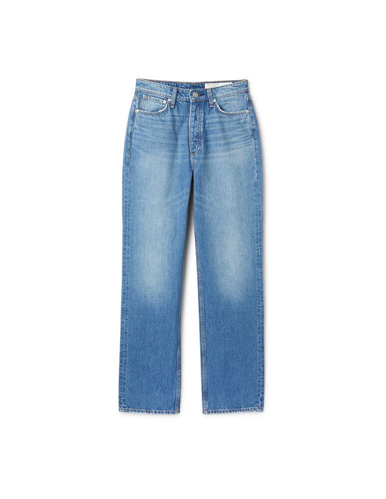 rinascente Rag & Bone Jeans straight a vita alta Alex - azzurro