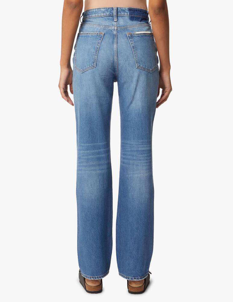 rinascente Rag & Bone Jeans straight a vita alta Alex - azzurro