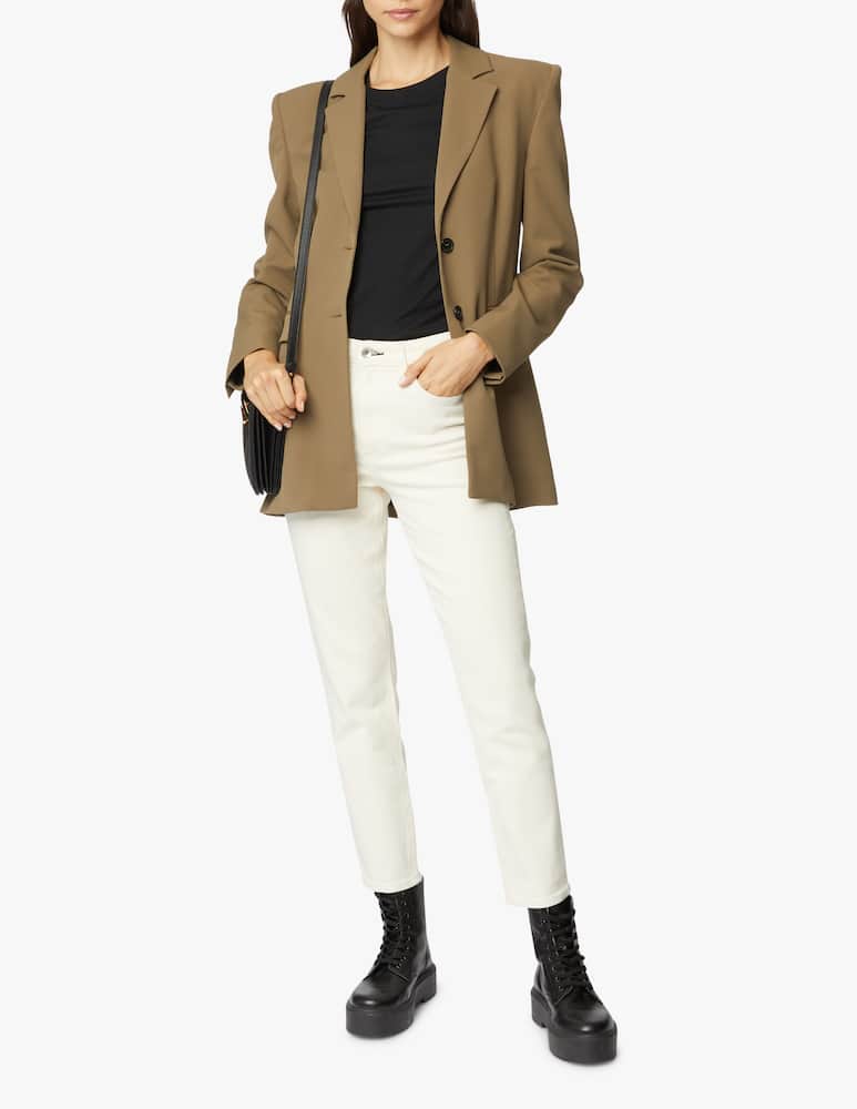 Rag & Bone Nina high rise cigarette jeans - beige - picture 1 Rag & Bone Nina high rise cigarette jeans - beige - picture 1
