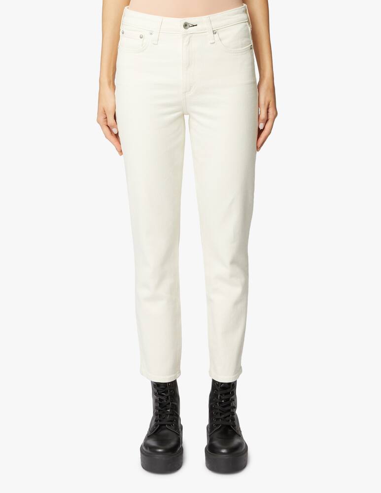 rinascente Rag & Bone Nina high rise cigarette jeans - beige