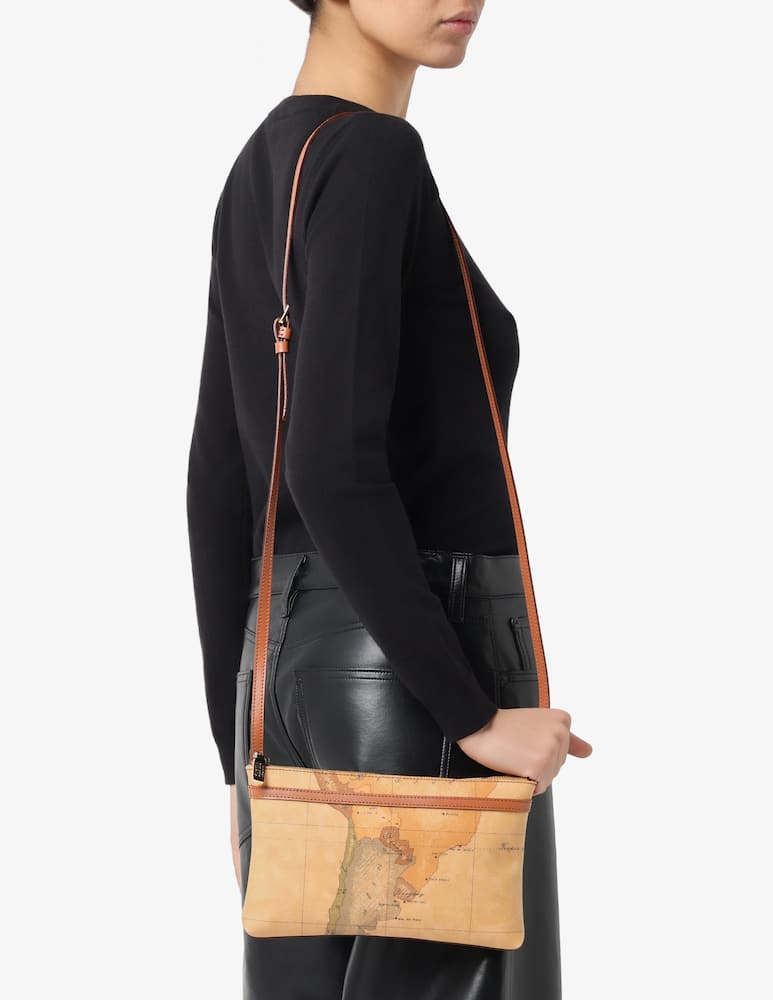 rinascente Alviero Martini Prima Classe Map print crossbody bag