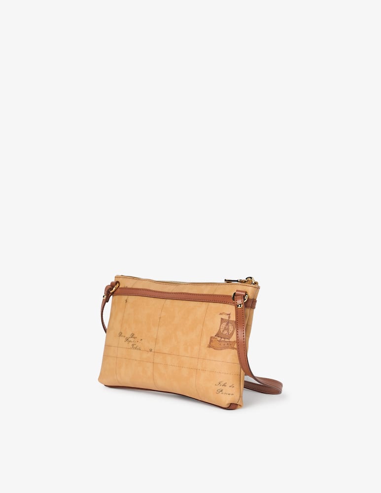 rinascente Alviero Martini Prima Classe Map print crossbody bag