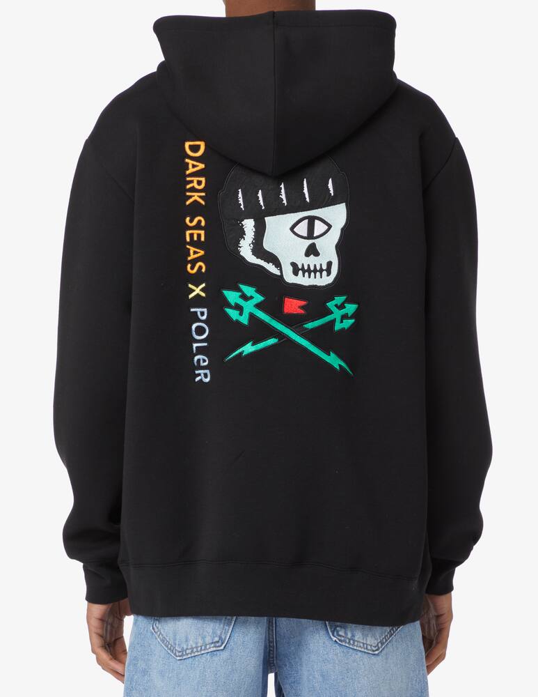 rinascente Dark Seas Felpa fleece x poler - Nero